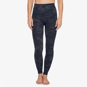SPANX Black‎ Camo Seamless Leggings for Women Tummy Control
